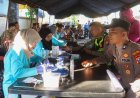 Polri Untuk Masyarakat : Polres Lumajang Gelar Bakti Kesehatan Sambut Hari Bhayangkara ke-80